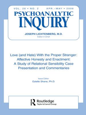 cover image of Love (and Hate) With the Proper Stranger